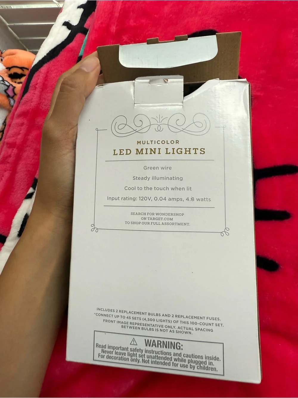 Wondershop Multicolor LED Mini Lights - Green Wire